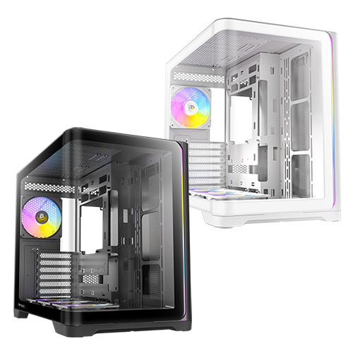Antec C5 MESH CURVE ARGB BTF 제품 사진