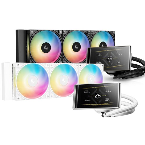 DEEPCOOL LT360 VISION ARGB 제품 사진