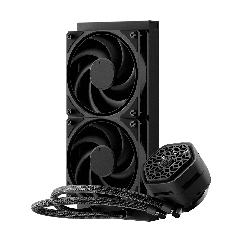 쿨러마스터 MasterLiquid 240 Atmos II Stealth 제품 사진