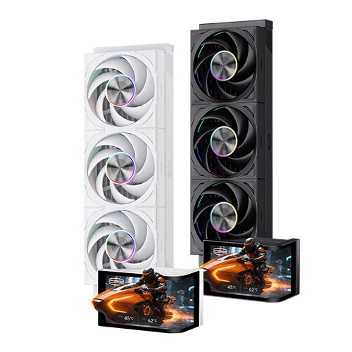 PCCOOLER CPS DV360 ARGB DISPLAY 제품 사진