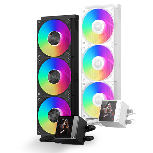 PCCOOLER CPS DC360 PRO ARGB DISPLAY 제품 사진