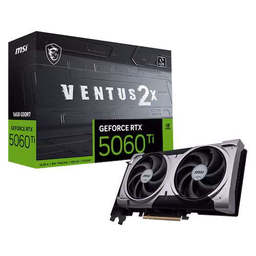 MSI 지포스 RTX 5060 Ti 벤투스 2X OC 플러스 D7 16GB 제품 사진