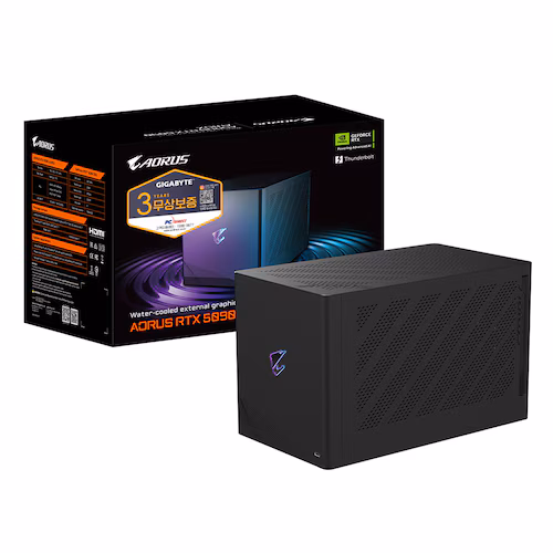 GIGABYTE AORUS 지포스 RTX 5090 AI BOX D7 32GB 피씨디렉트 제품 사진