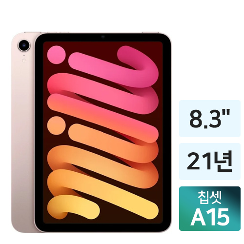 APPLE 2021 iPad mini 6세대 제품 사진