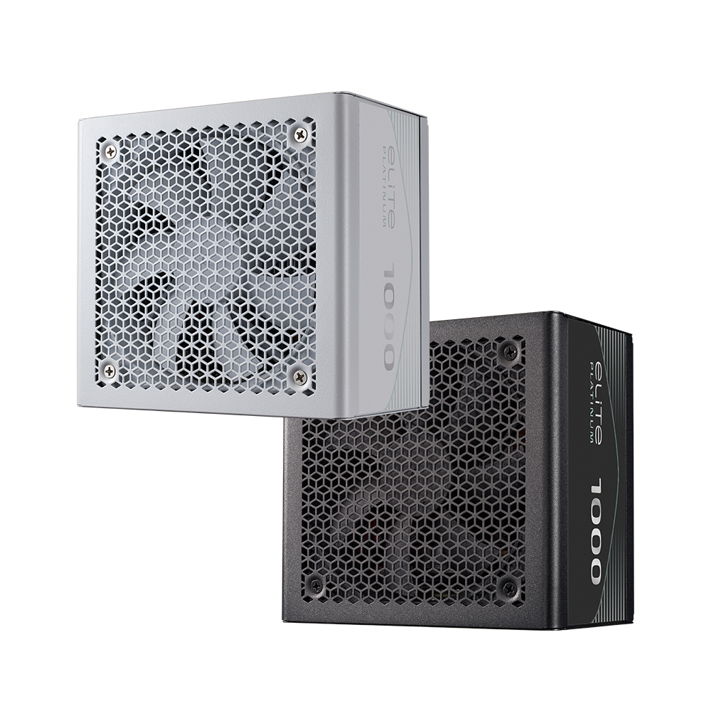 쿨러마스터 Elite Platinum 1000W ATX 3.1 풀모듈러 화이트 제품 사진
