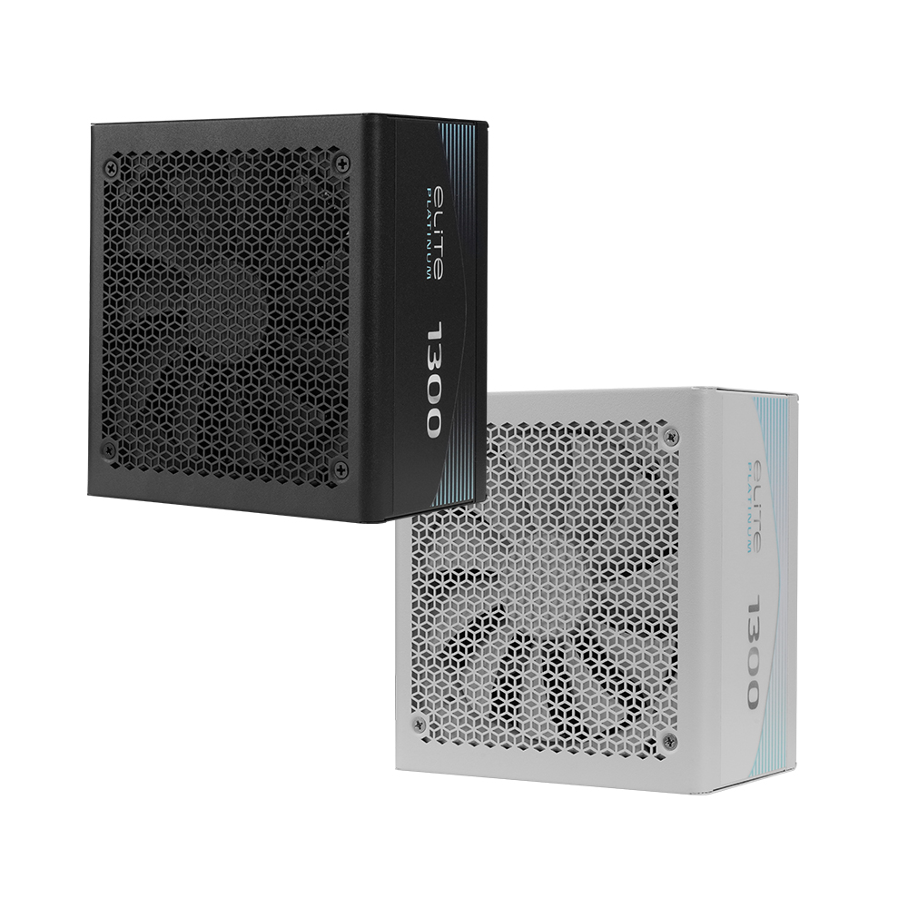 쿨러마스터 Elite Platinum 1300W ATX 3.1 풀모듈러 블랙 제품 사진