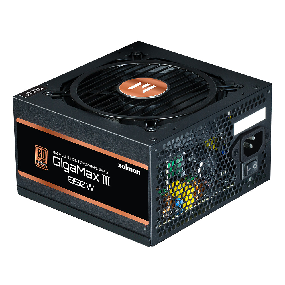 잘만 GigaMax III 850W 80PLUS브론즈 모듈러 ATX3.1 제품 사진