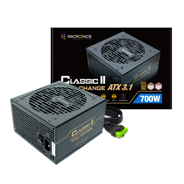 마이크로닉스 Classic II 풀체인지 700W 80PLUS브론즈 ATX3.1 제품 사진