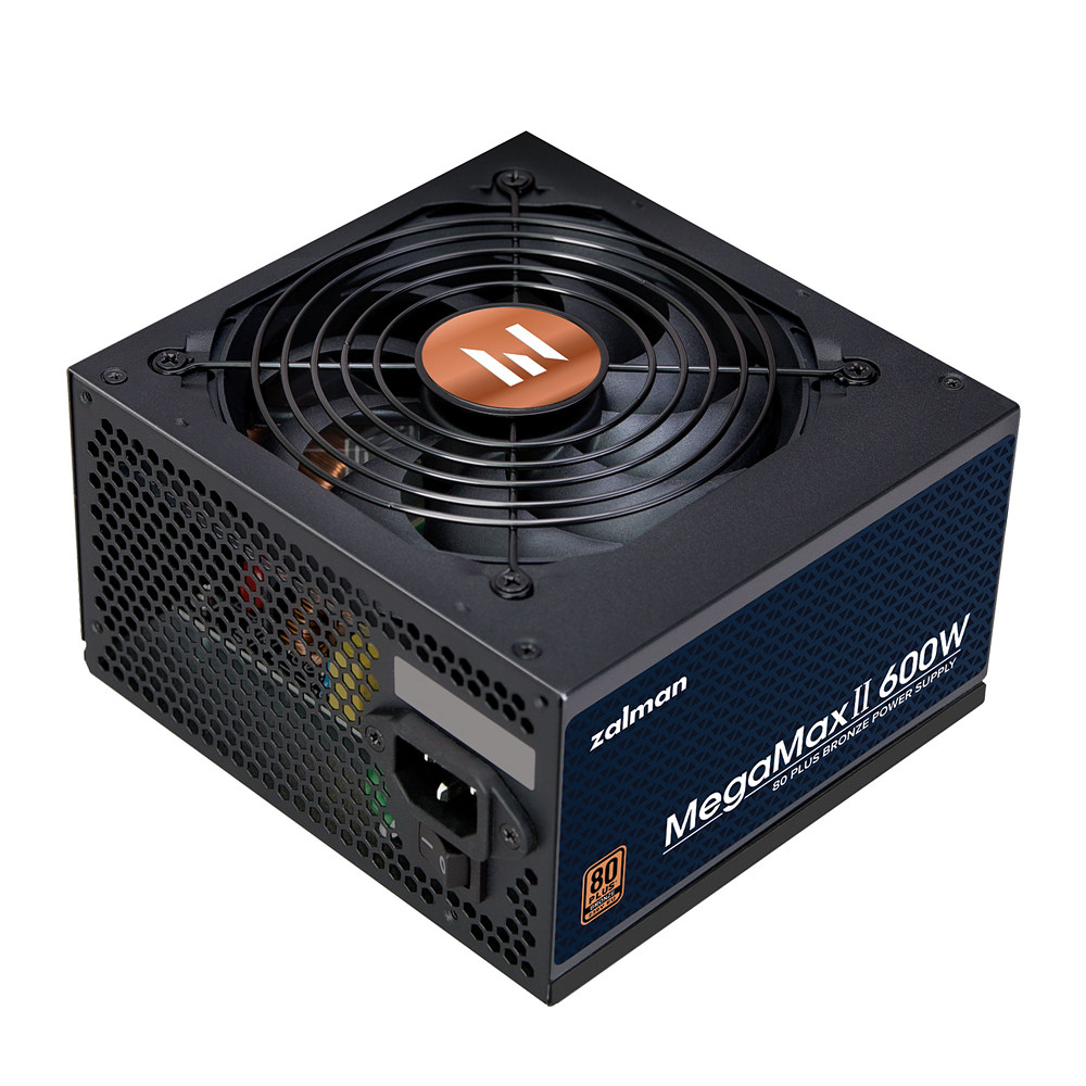 잘만 MegaMax II 600W 80PLUS브론즈 ATX3.1 제품 사진