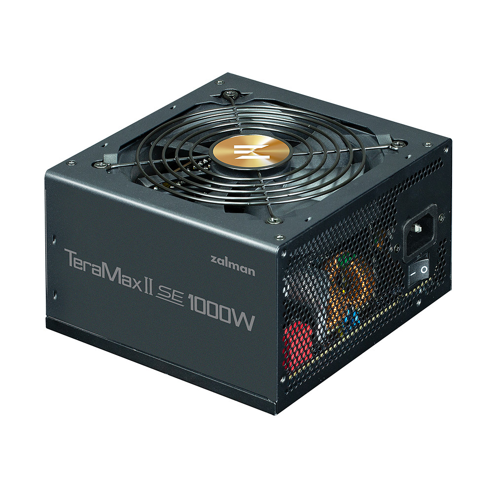 잘만 TeraMax II SE 1000W 80PLUS골드 풀모듈러 ATX3.1 블랙 제품 사진