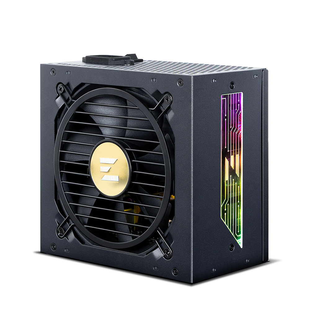 잘만 TeraMax II VIEW 1200W 80PLUS골드 풀모듈러 ATX3.1 블랙 제품 사진