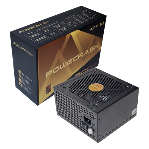 아툼 POWERCRASH 800W 80PLUS브론즈 ATX3.1 제품 사진