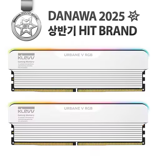 ESSENCORE KLEVV DDR5 -6000 CL30 URBANE V RGB 패키지 서린