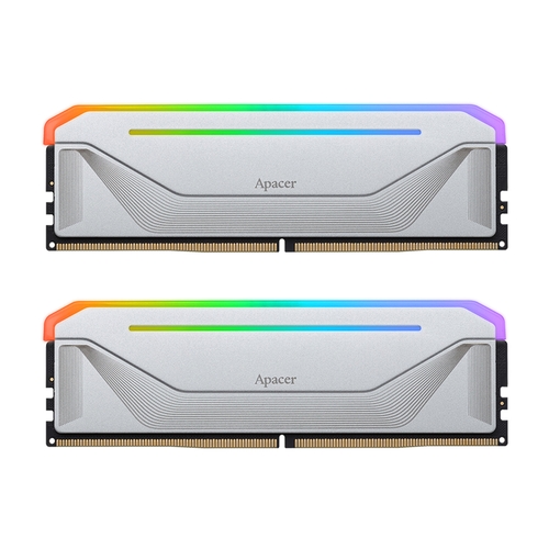 Apacer DDR5 -6000 CL38 NOX RGB SILVER 패키지