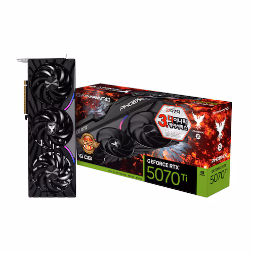 GAINWARD RTX 5070 Ti Phoenix-S GS OC 16GB 제품 사진