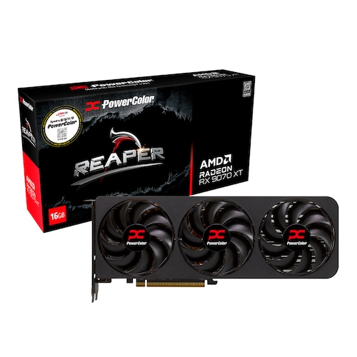 PowerColor 라데온 RX 9070 XT Reaper D6 16GB 대원씨티에스 제품 사진