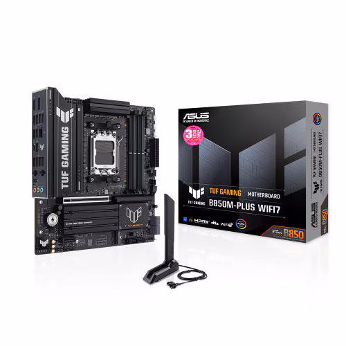 ASUS TUF Gaming B850M-PLUS WIFI7 STCOM 제품 사진