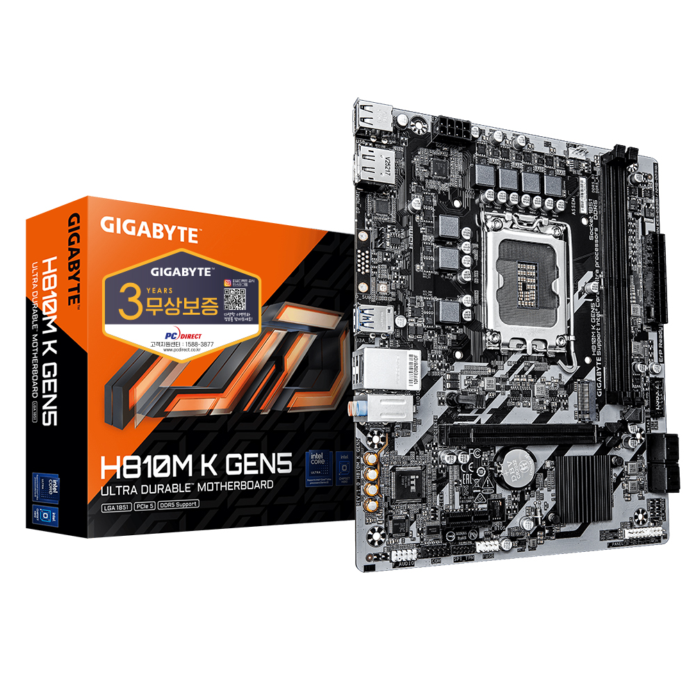 GIGABYTE H810M K GEN5 피씨디렉트 제품 사진