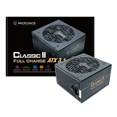 마이크로닉스 Classic II 풀체인지 600W 80PLUS브론즈 ATX3.1 제품 사진