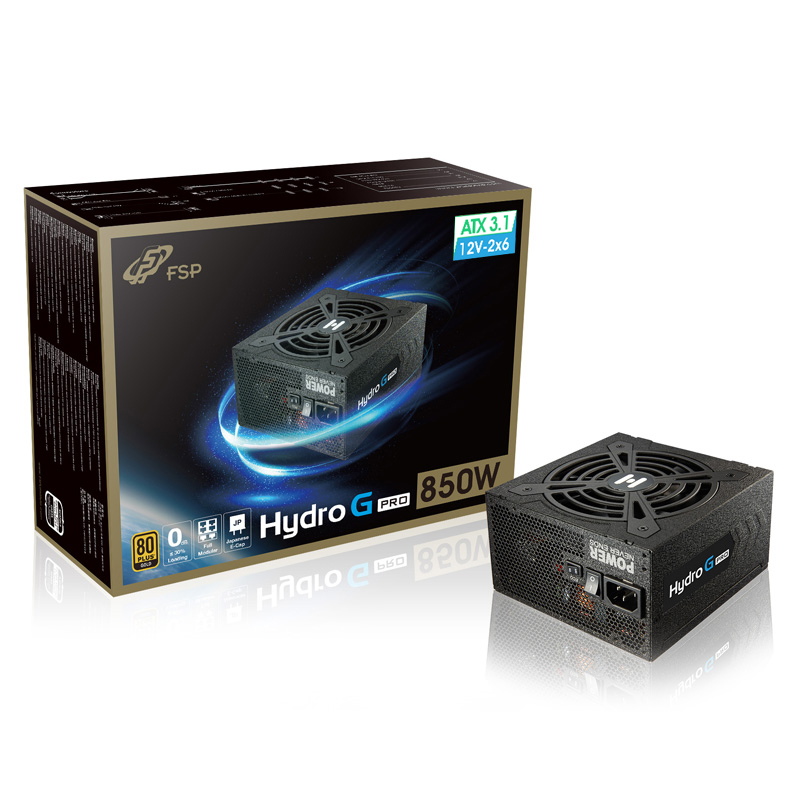 FSP HYDRO G PRO 850W 80PLUS골드 풀모듈러 ATX3.1 제품 사진