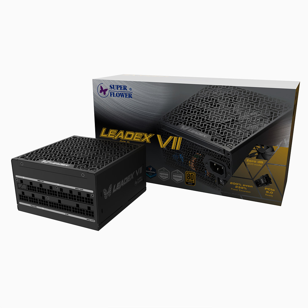 SuperFlower SF-850F14XG LEADEX VII GOLD ATX3.1 제품 사진