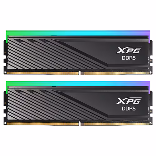 ADATA DDR5-6000 CL30 LANCER BLADE RGB 블랙 패키지 서린 32GB (16GB×2) 제품 사진