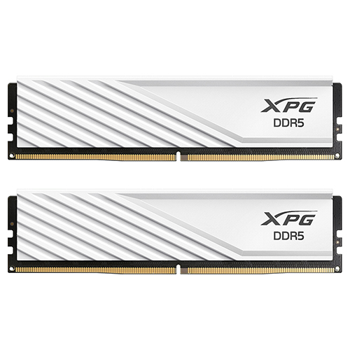 ADATA DDR5-6000 CL30 LANCER BLADE RGB 화이트 패키지 서린 32GB (16GB×2) 제품 사진