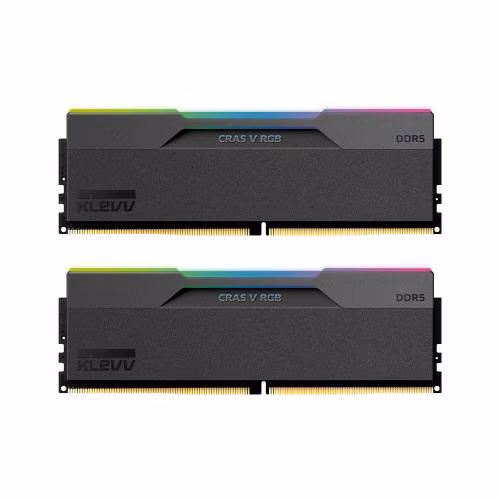 ESSENCORE KLEVV DDR5-6000 CL30 CRAS V RGB 패키지 서린 32GB (16GB×2) 제품 사진