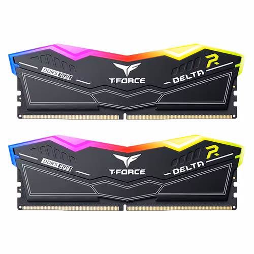 TeamGroup T-Force DDR5-6000 CL30 Delta RGB 패키지 32GB (16GB×2) 제품 사진